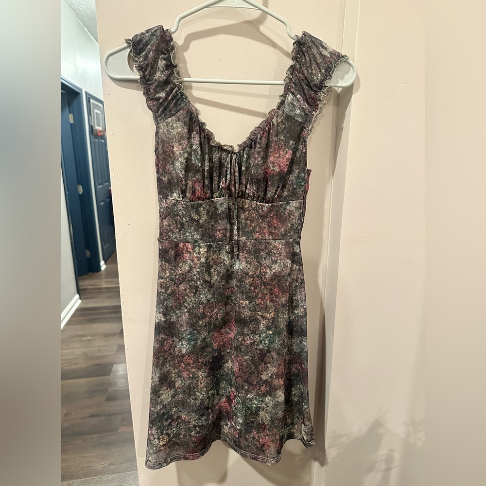 Floral mini dress